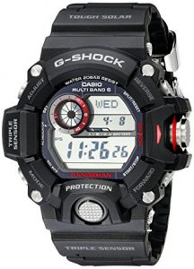 GW-1CR Master of G Digital Quartz Black Solar Watch (Best Military Watch) Best Military Watch